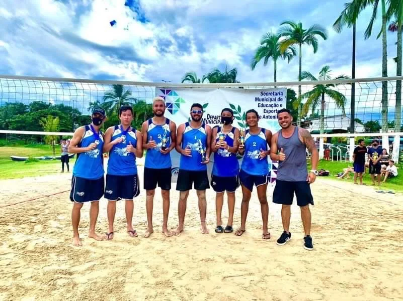 Duplas masculinas do Projeto Ágatha/SESPOR dominam o pódio durante a Etapa Verão Maior de Vôlei de Praia