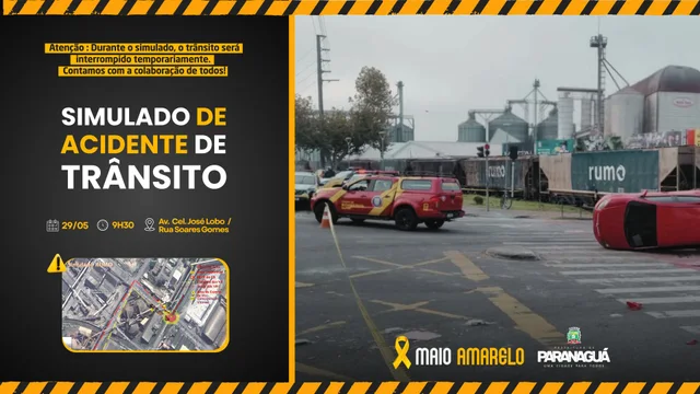 Simulado de acidente ferroviário mobilizará equipes de emergência em Paranaguá