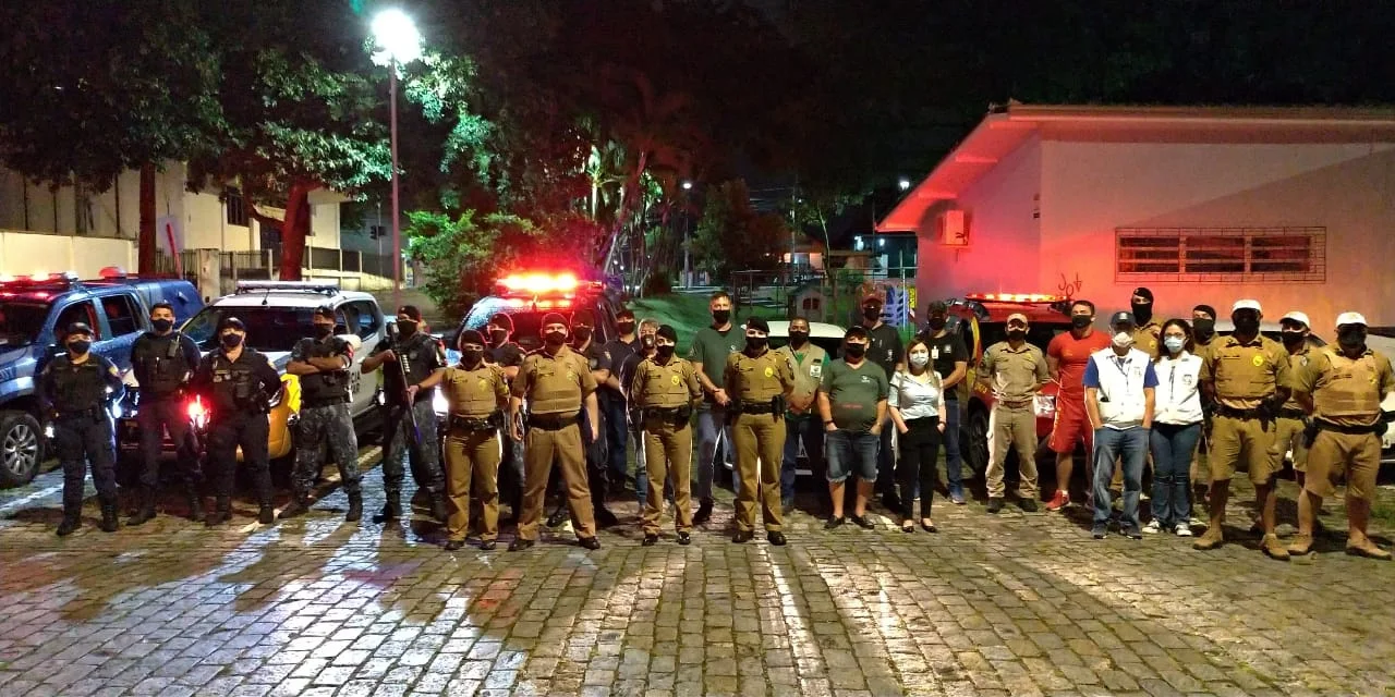 Ação integrada termina com festa clandestina com entorpecentes e participação de menores