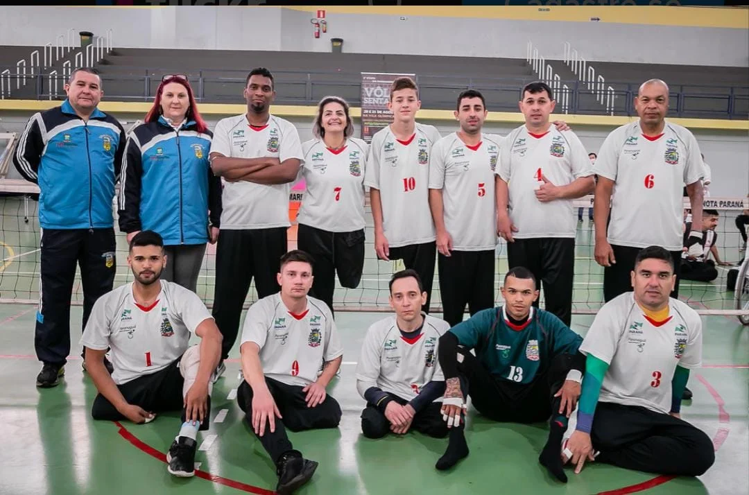 Paranaguá fica com 4º lugar na 2ª etapa do Estadual de vôlei sentado