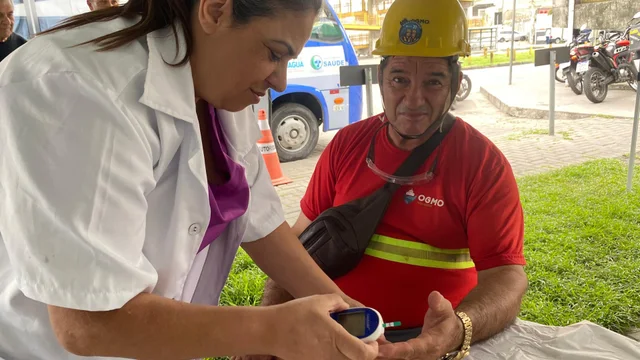 Paranaguá leva saúde e prevenção cardiovascular aos trabalhadores da PASA em ação do novembro azul