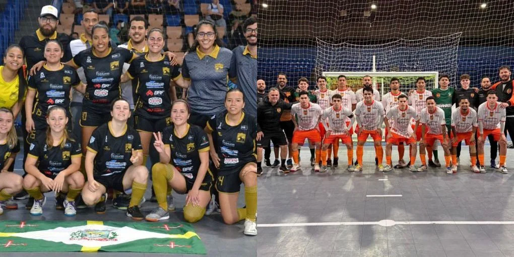Paranaguá tem duas equipes classificadas no Campeonato Paranaense de Futsal 2025; jogo decisivo acontece neste sábado (20)