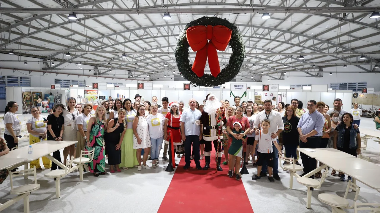 Feira de Natal acontece no Mega Rocio até domingo