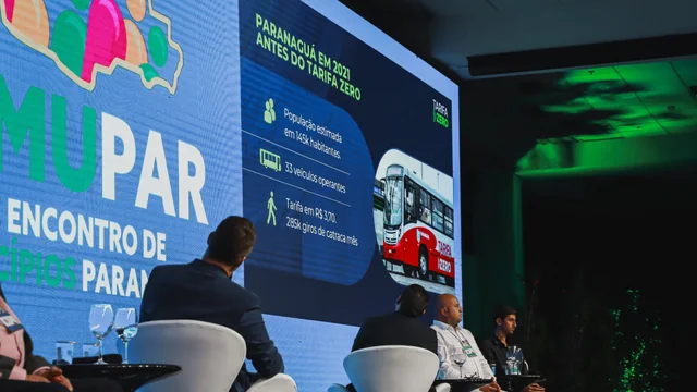 Marcelo Roque destaca sucesso do programa Tarifa Zero no Encontro de Municípios Paranaenses