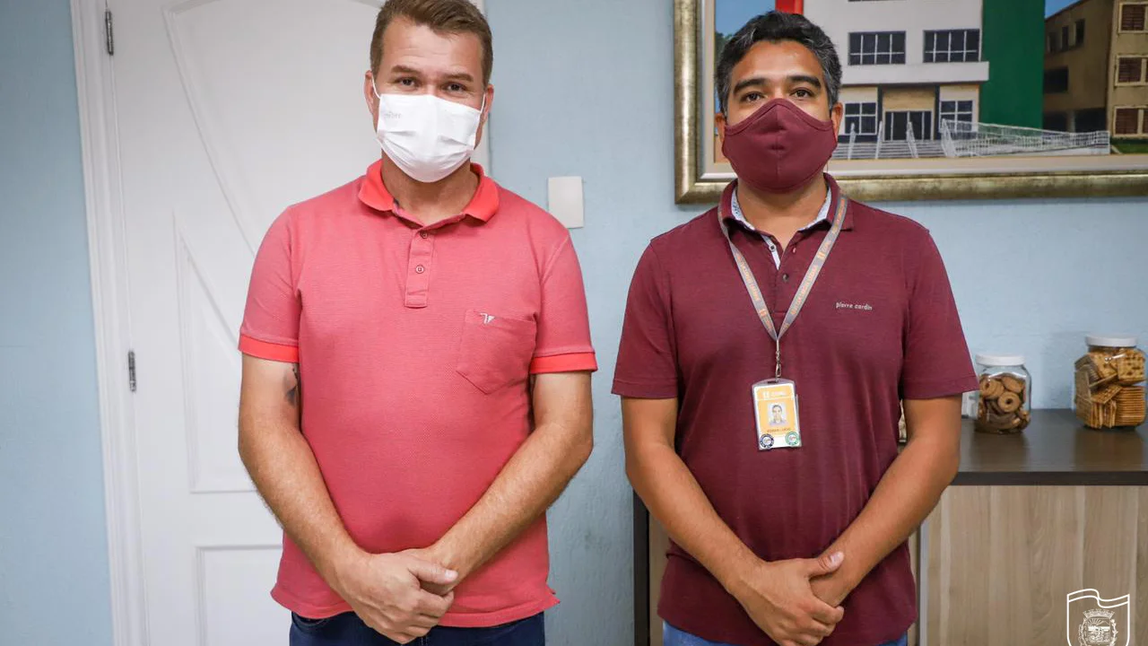 Novo gerente da Copel visita o prefeito Marcelo Roque