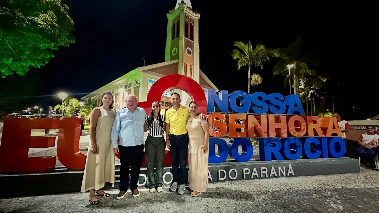 Paranaguá reforça seu potencial turístico religioso com instalação de letreiro no Santuário do Rocio