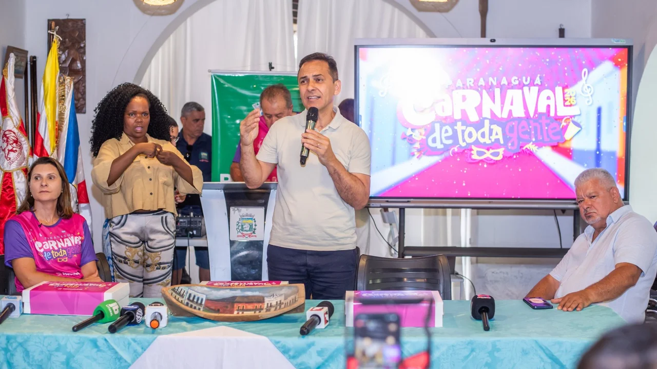 Prefeitura de Paranaguá lança o Carnaval e o maior pré-Carnaval do Sul com quatro shows nacionais