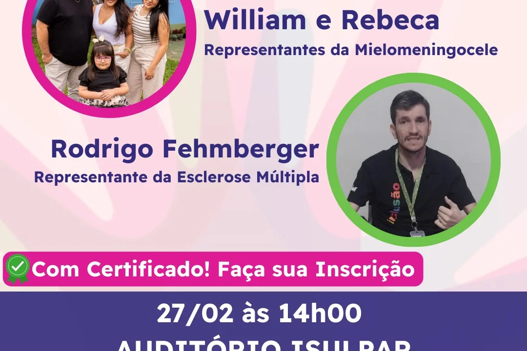 Secretaria de Inclusão convida para o 1º Simpósio de Conscientização das Doenças Raras