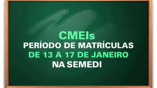COMUNICADO DA EDUCAÇÃO