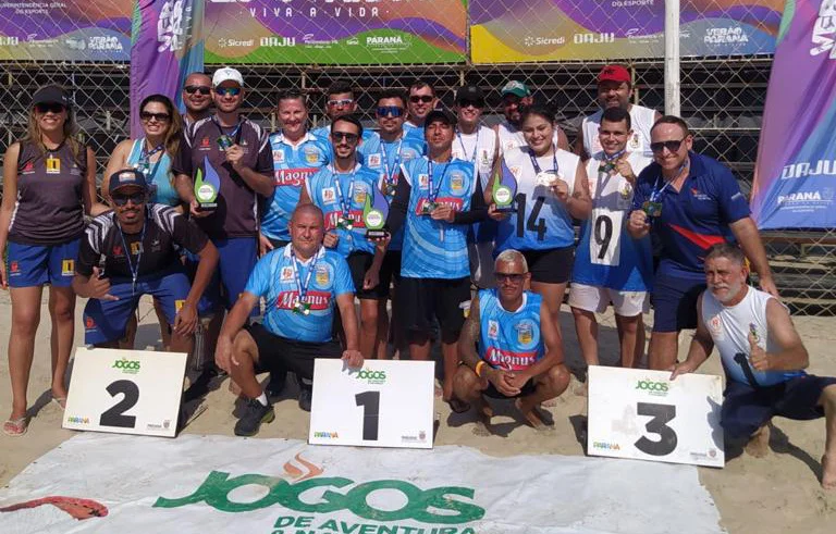 Associação de Vôlei Paralímpico do Litoral conquista medalha de ouro durante o Circuito de Paravôlei de Praia