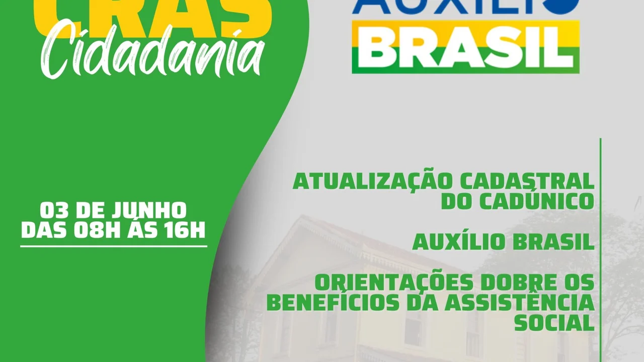 CRAS Cidadania estará em Alexandra nesta sexta-feira, 3