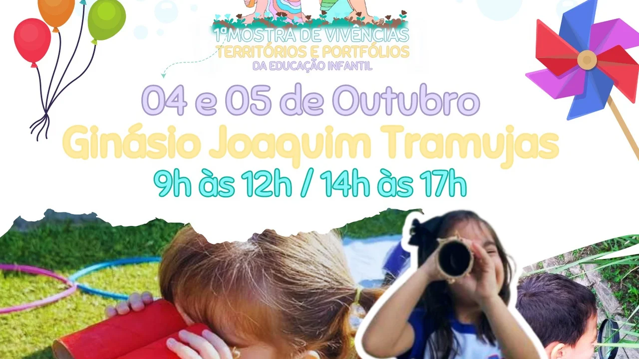 Semedi promove a 1ª Mostra de Vivências, Territórios e Portfólios da Educação Infantil