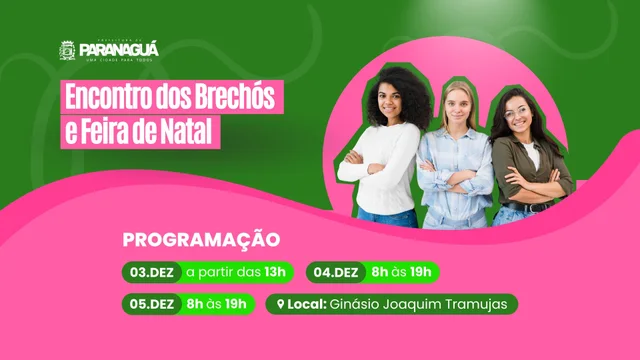 Paranaguá recebe Encontro de Brechós com novidade da Feira de Natal