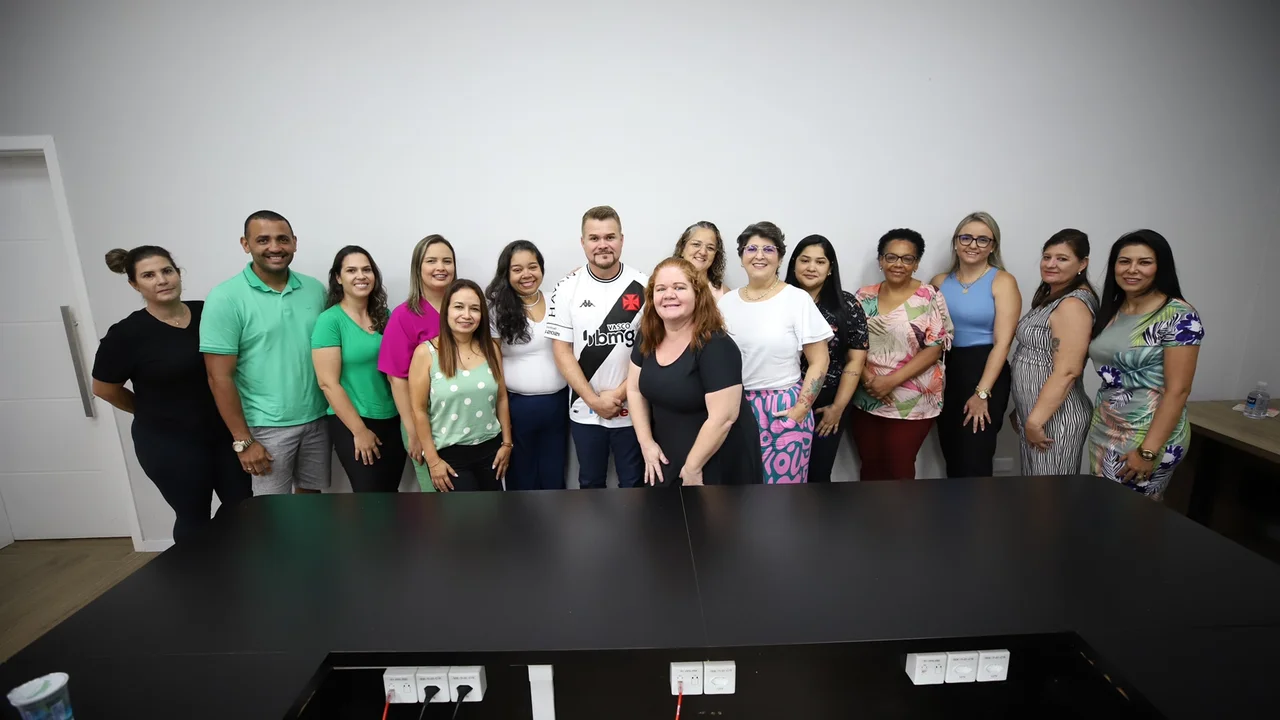 Prefeito recebe novos gestores da Rede Municipal de Ensino