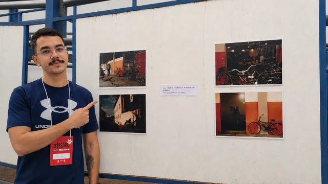 Estagiário da Prefeitura expõe fotografias de Paranaguá em Campo Mourão