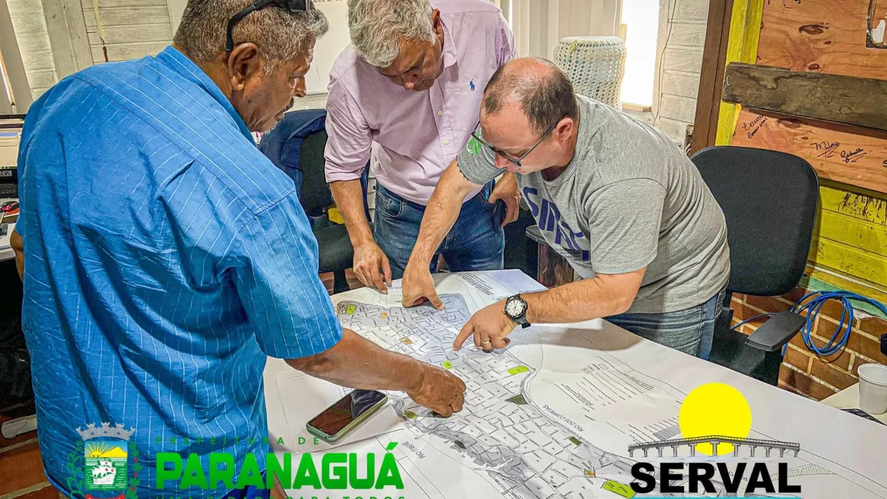 Prefeitura de Paranaguá faz levantamento para solucionar alagamentos na Ilha dos Valadares