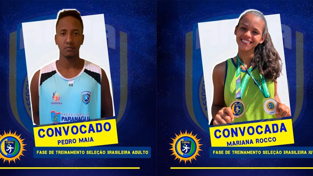 Atletas da AHPA/SESPOR são convocados para a Seleção Brasileira de Handebol de Praia