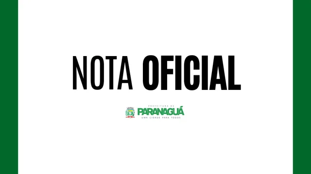 Nota Oficial