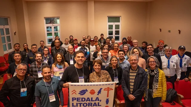 Paranaguá marca presença no Seminário Paraná Bici e reforça compromisso com o cicloturismo