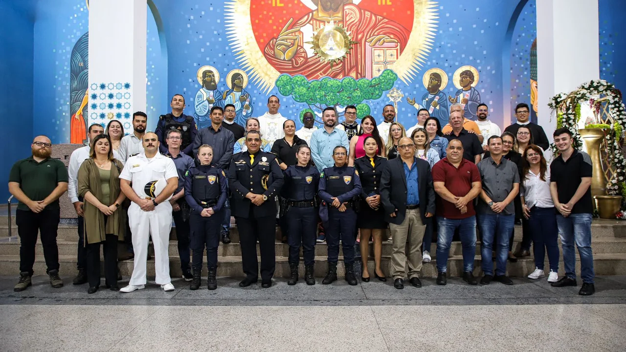 Secretários municipais participam de novena em louvor à Nossa Senhora do Rocio