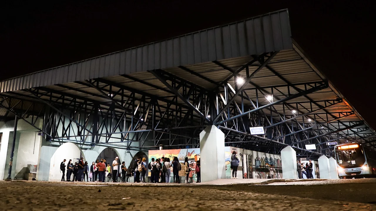 Terminal Urbano está com nova iluminação