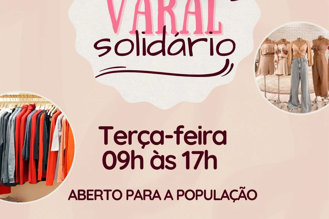 Secretaria da Família, Cidadania e Desenvolvimento Social promove “Varal Solidário “