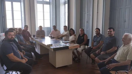 Reunião com os agentes culturais de Paranaguá