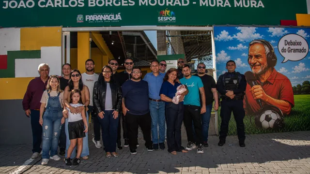    Centro de Referência Esportiva de Paranaguá é inaugurado e eterniza legado de João Carlos Borges Mourad 