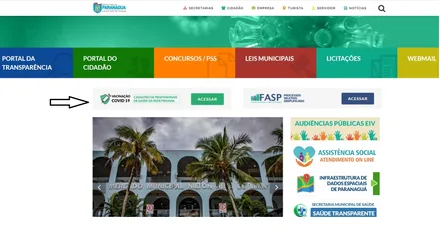 O espaço online para preenchimento de dados é voltado aos profissionais de saúde atuantes em instituições e clínicas particulares, maiores de 18 anos