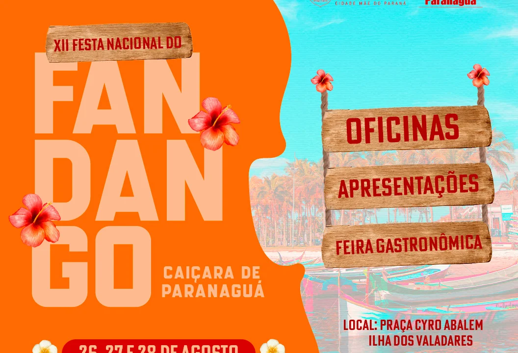 13ª Festa Nacional do Fandango Caiçara de Paranaguá acontece neste final de semana