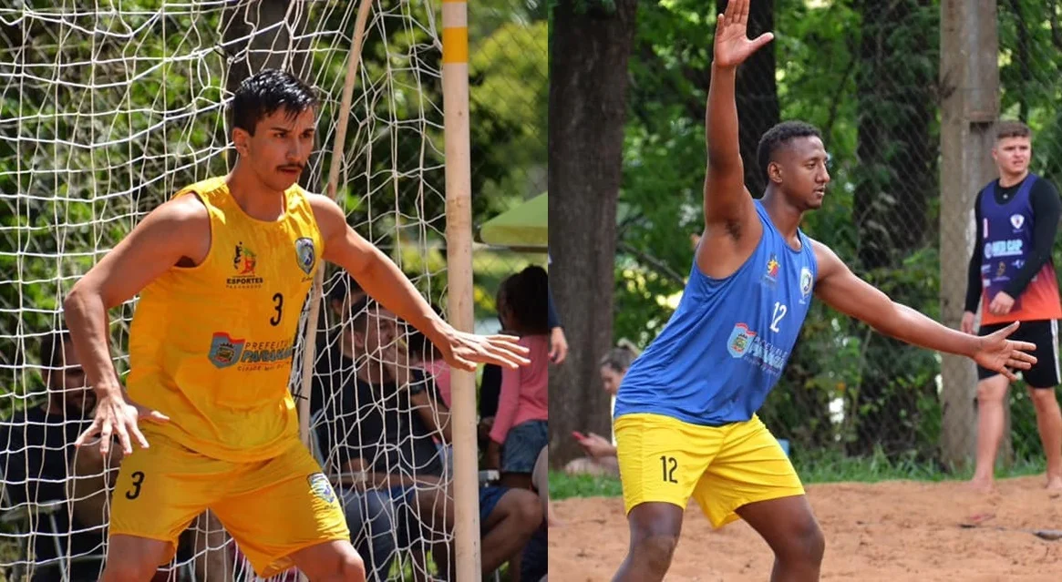 Juca e Pedro, atletas da AHPA/SESPOR/SICOOB/Bananina, são convocados para a Seleção Brasileira de Handebol de Praia