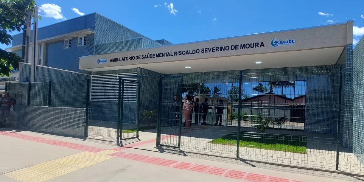 Novo Ambulatório de Saúde Mental "Risoaldo Severino de Moura" é entregue no Jardim Santos Dumont