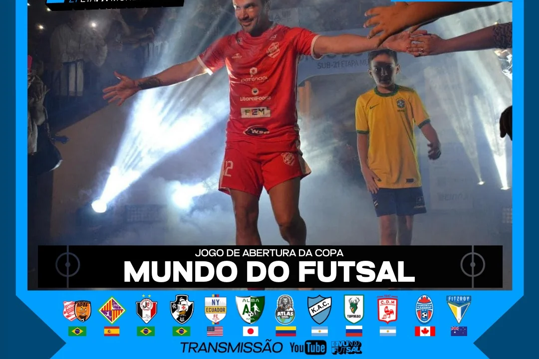 Começou a troca de ingressos para jogo de abertura da Copa do Mundo de Futsal