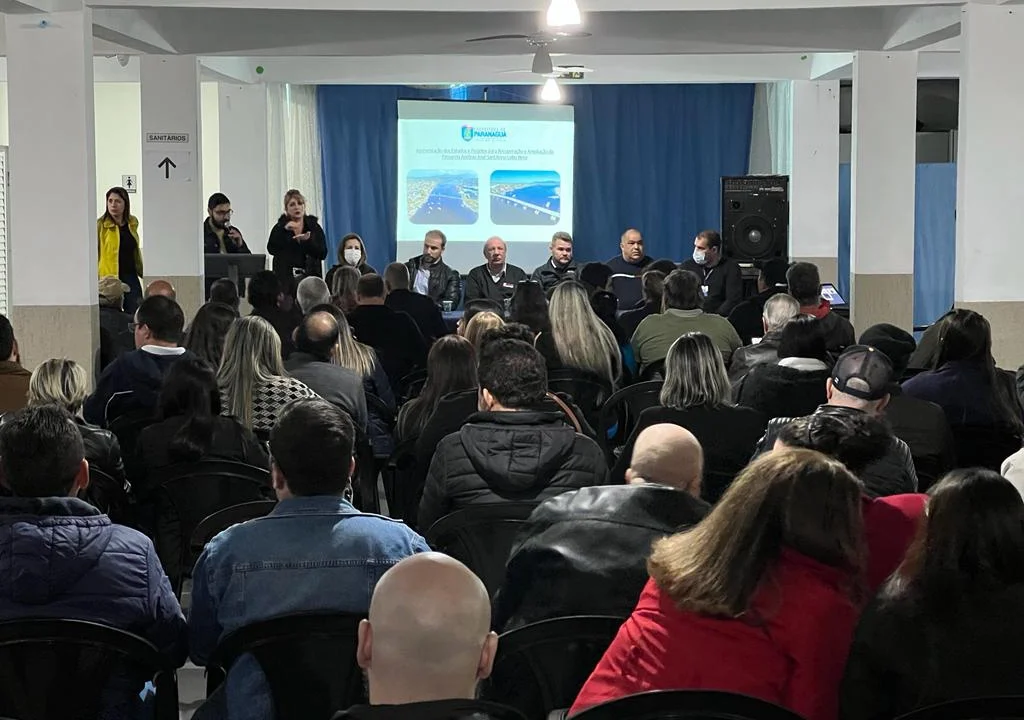 Reunião pública apresenta projetos técnicos sobre a revitalização e ampliação da passarela da Ilha dos Valadares