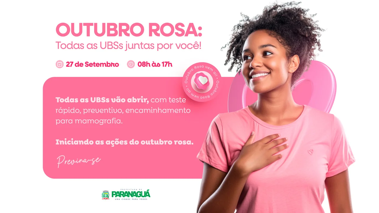 Unidades de Saúde estarão abertas neste sábado com foco na saúde da mulher