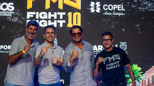 Paranaguá ganha destaque internacional com o FMS Fight Night 10 transmitido pelo Canal Combate