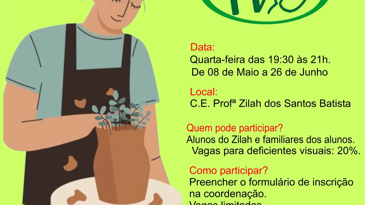 Projeto Horta Vertical na Cerâmica está sendo realizado no Colégio Zilah dos Santos Batista