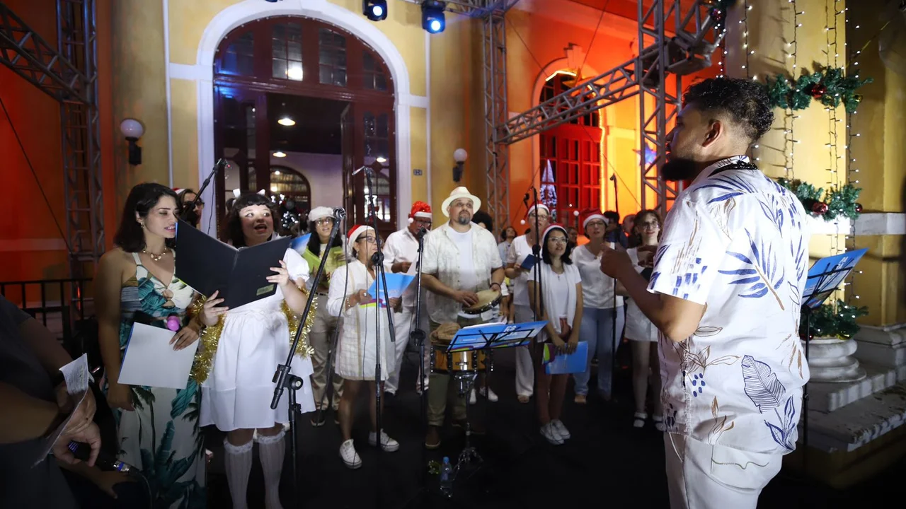 Coral Municipal Pernagoá se apresenta no “Natal da Esperança”