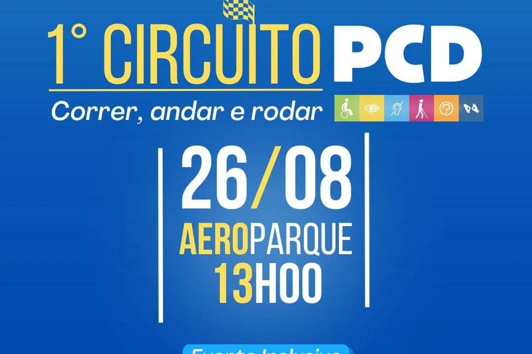 Secretaria de Inclusão realiza primeiro Circuito PCD “Correr, Andar e Rodar”