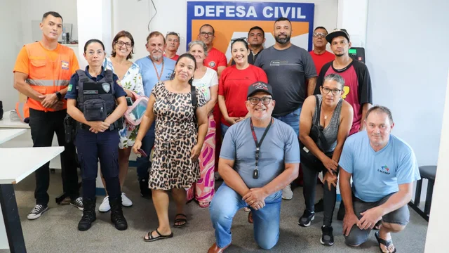 Defesa Civil fortalece atuação comunitária com formação de núcleos locais