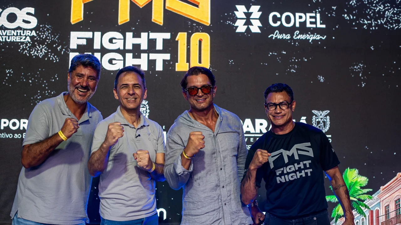 Paranaguá ganha destaque internacional com o FMS Fight Night 10 transmitido pelo Canal Combate