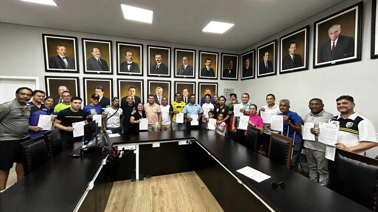 Associações esportivas recebem repasse para o ano de 2024