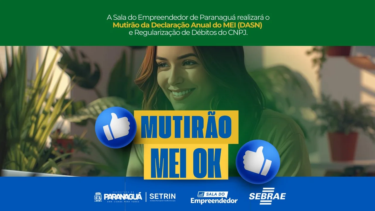 Mutirão MEI terá regularização de débitos, ambiente digital seguro e orientações do Sebrae