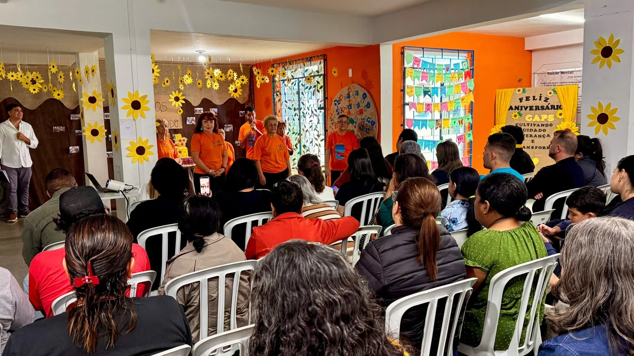 CAPS “Solar dos Girassóis” celebra 19 anos de cuidado, acolhimento e transformação em Paranaguá