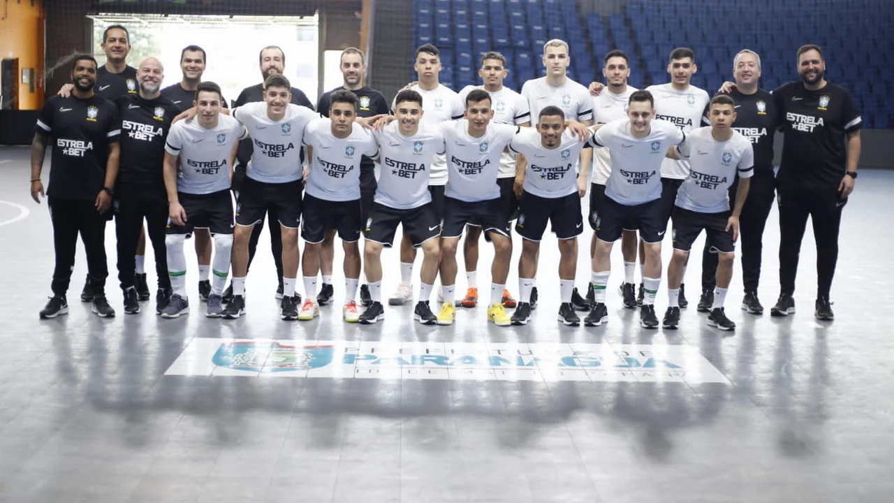 Seleção Brasileira Sub-20 Masculina escolhe Paranaguá para preparação do Sul-Americano Sub-20