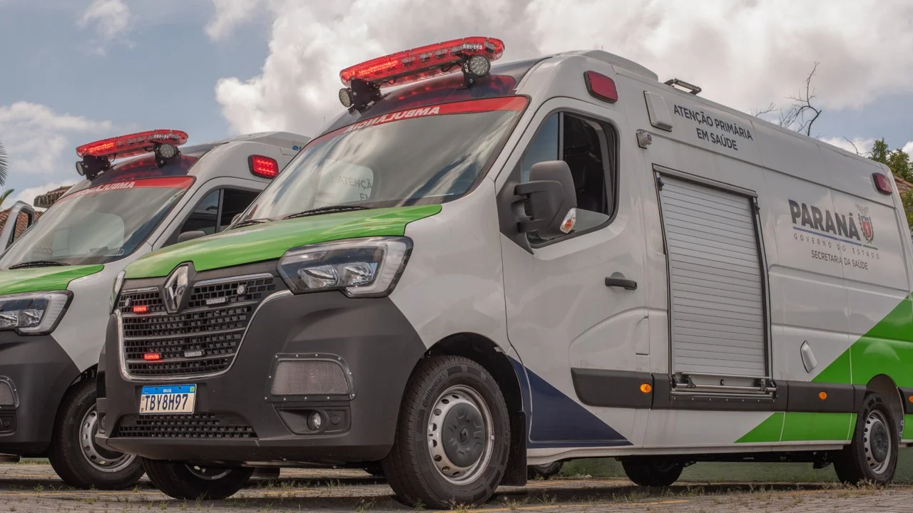 Prefeitura de Paranaguá amplia estrutura de urgência e emergência com novas ambulâncias e recursos para a saúde em parceria com o Governo do Estado