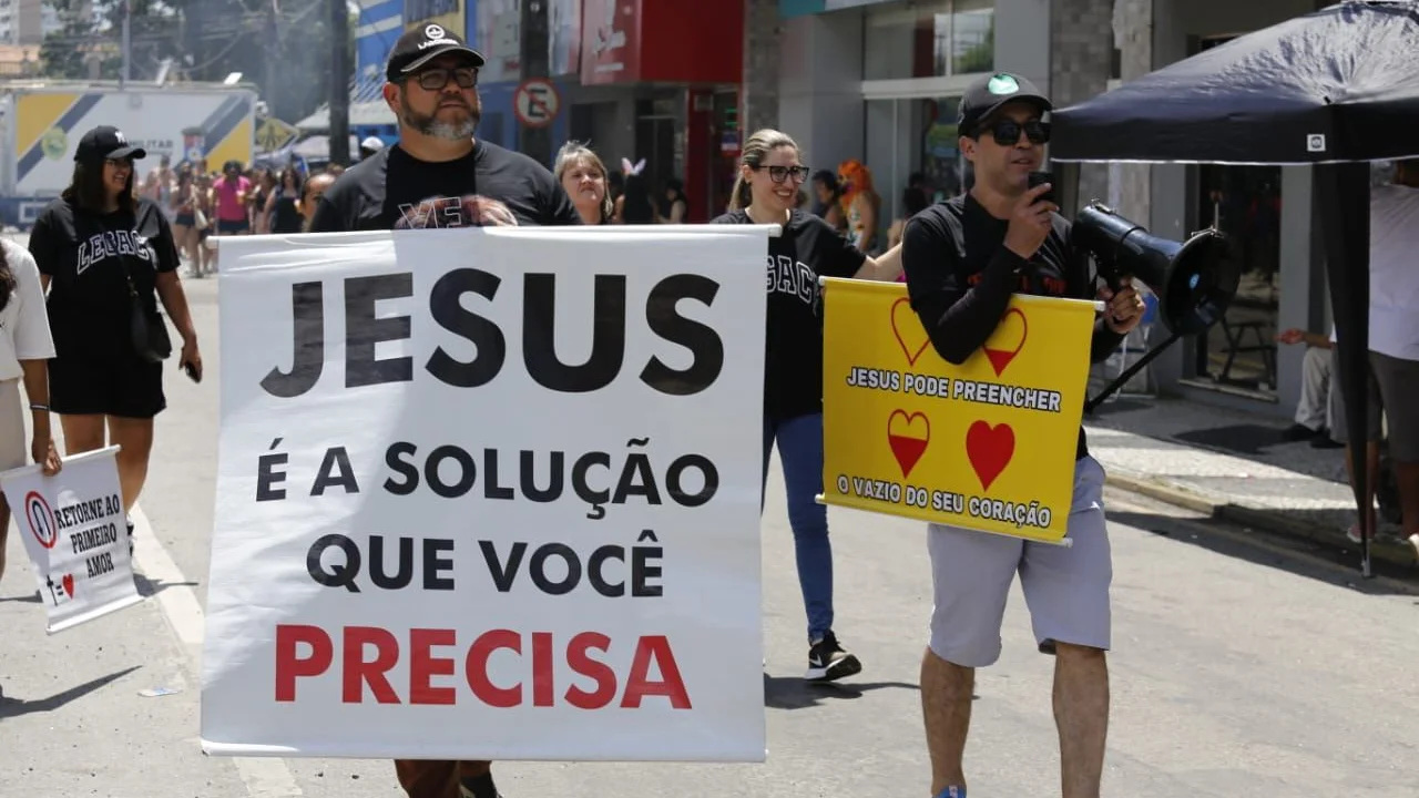 Evangelismo no Pré-Carnaval de Paranaguá