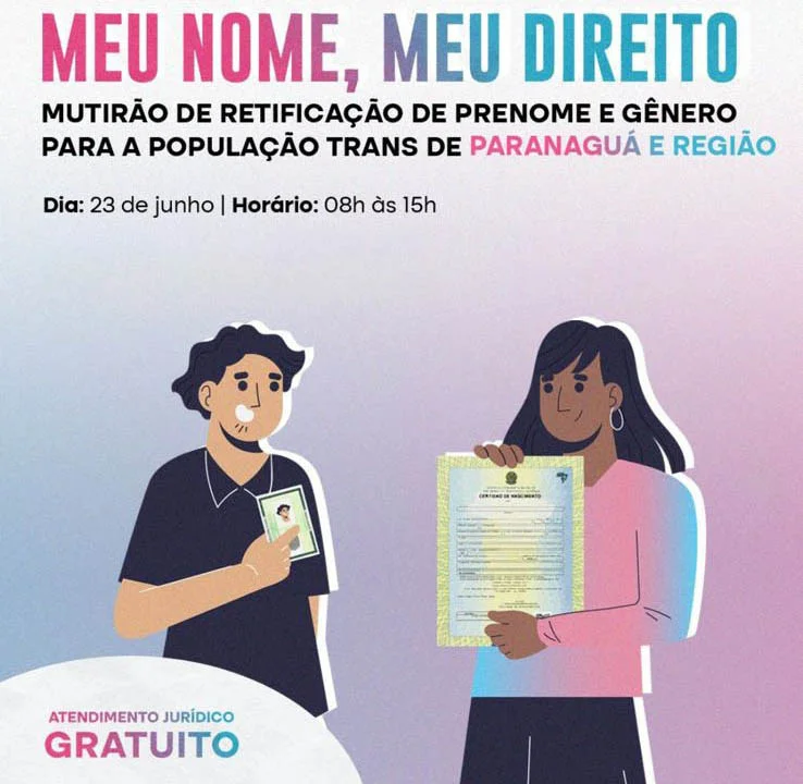 “Meu Nome, Meu Direito”, em Paranaguá