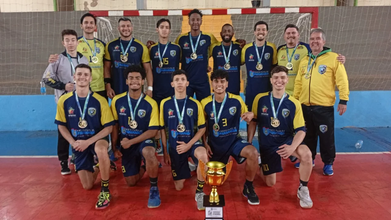 AHPA/SESPOR/SICOOB/Paranaguá conquista título estadual da 4ª Divisão do Handebol Paranaense