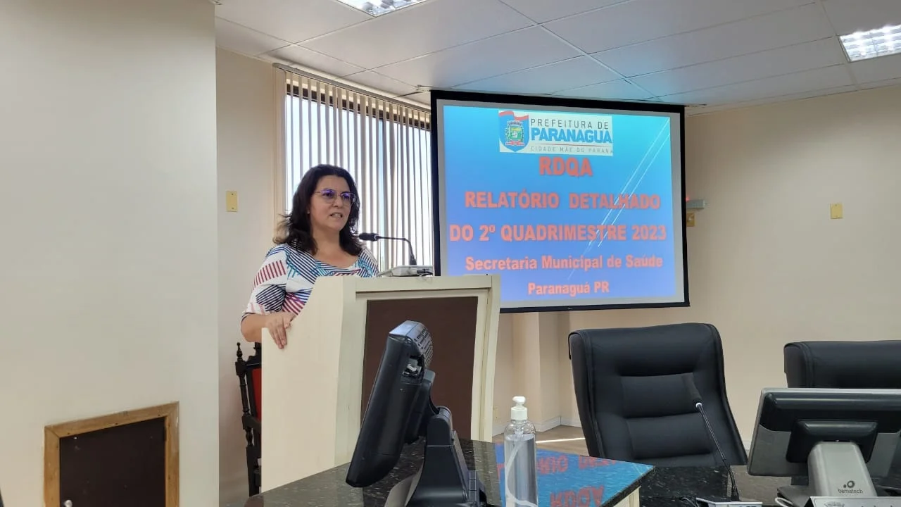 Secretaria Municipal de Saúde apresenta Relatório Quadrimestral de Ações em Saúde Pública